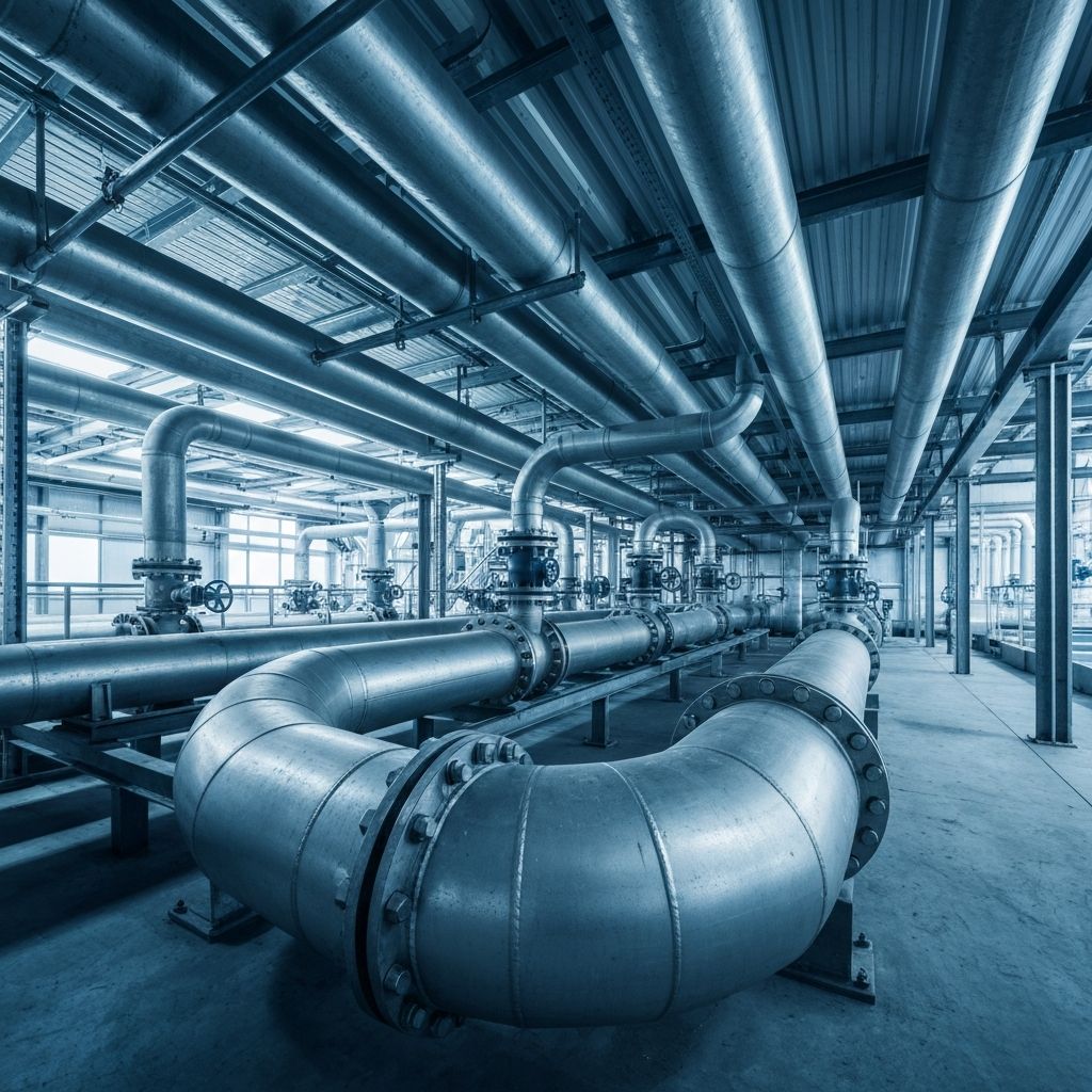 Industrial pipeline infrastructure